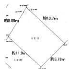 地形図(間取)